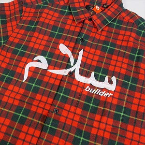 SUPREME シュプリーム ×Undercover 23SS S/S Flannel Shirt 半袖シャツ 赤 Size 【M】  【新古品・未使用品】 20762491