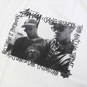 STUSSY ステューシー × GANG STARR 23SS TAKE IT PERSONAL Tee  Tシャツ 白 Size 【S】 【新古品・未使用品】 20762990