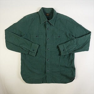 TENDERLOIN テンダーロイン T-CHAMOIS CLOTH SHT 長袖シャツ 緑 Size