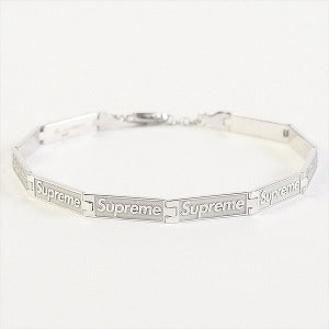 SUPREME シュプリーム × Jacob&Co Logo Link Bracelet ブレスレット 銀