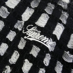 SUPREME シュプリーム 23SS Gradient Grid Zip Up Polo ポロシャツ 黒 Size 【L】 【新古品・未使用品】 20766105
