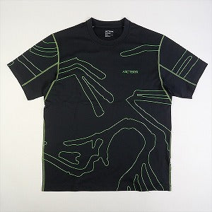 ARC’TERYX アークテリクス SYSTEM_A 23SS COPAL SS GROTTO LINE TEE Tシャツ 黒 Size 【L】 【新古品・未使用品】 20767661