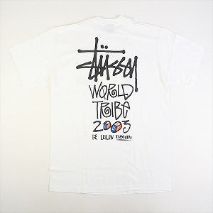 STUSSY ステューシー SS WORLD TRIBE Tシャツ 白 Size 【L】 【中古品-非常に良い】 20767965