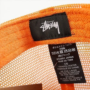 STUSSY ステューシー ×OUR LEGACY WORK SHOP 23SS TRUCKER HAT メッシュキャップ オレンジ Size 【フリー】 【新古品・未使用品】 20769319