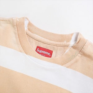 SUPREME シュプリーム 21SS Printed Stripe S/S Top Tシャツ ライトピンク Size 【S】 【中古品-良い】 20769548
