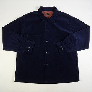 TENDERLOIN テンダーロイン T-CORDUROY SHT N 長袖シャツ 紺 Size 【XL