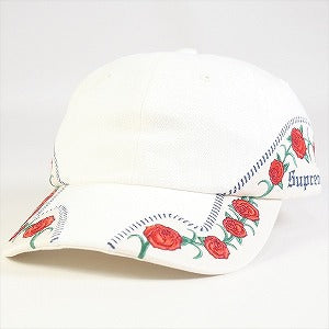 SUPREME シュプリーム 23SS Roses 6-Panel キャップ 白 Size 【フリー】 【新古品・未使用品】 20770428