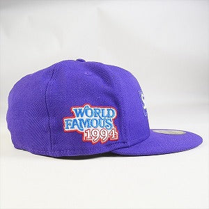 SUPREME シュプリーム 20AW World Famous Box Logo New Era ニューエラキャップ 紫 Size 【7　3/8】  【新古品・未使用品】 20770521