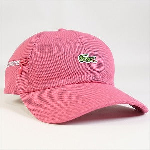 SUPREME シュプリーム ×Lacoste 19AW Pique 6-Panel キャップ
