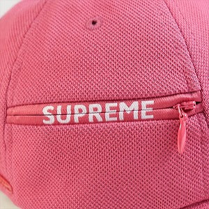 SUPREME シュプリーム ×Lacoste 19AW Pique 6-Panel キャップ ピンク Size 【フリー】 【新古品・未使用品】 20770525