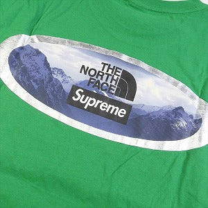 SUPREME シュプリーム ×The North Face 21AW Mountains Tee Tシャツ 緑 Size 【XL】  【新古品・未使用品】 20770538