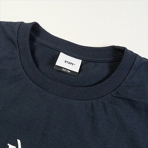 WTAPS ダブルタップス 23SS SS/COTTON/NAVY Tシャツ 紺 Size 【XL 