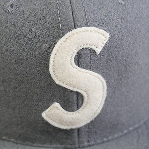 SUPREME シュプリーム Ebbets S Logo Fitted 6-Panel Grey キャップ 灰 Size 【7　3/8(M)】 【新古品・未使用品】 20771331