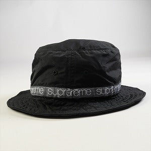 SUPREME シュプリーム 18SS Tonal Taping Crusher Hat Black 