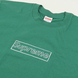Supreme KAWS Chalk Logo Sweatshirt 緑 M