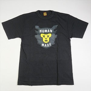 値札黒M HUMAN MADE KAWS Tee Tシャツ カウズ Tシャツ/カットソー(半袖/袖なし)