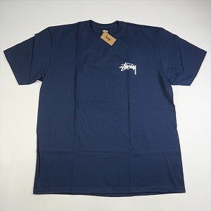 STUSSY ステューシー 23AW SUITS TEE NAVY Tシャツ 紺 Size 【XL】 【新古品・未使用品】 20774254