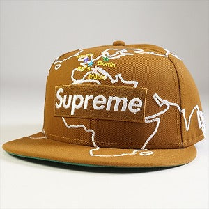 SUPREME シュプリーム 23AW Worldwide Box Logo New Era Brown