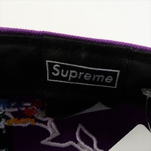 SUPREME シュプリーム 23AW Worldwide Box Logo New Era Purple キャップ 紫 Size 【7　1/4(S)】 【新古品・未使用品】 20774748