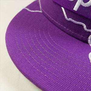 SUPREME シュプリーム 23AW Worldwide Box Logo New Era Purple キャップ 紫 Size 【7　3/8(M)】 【新古品・未使用品】 20774920