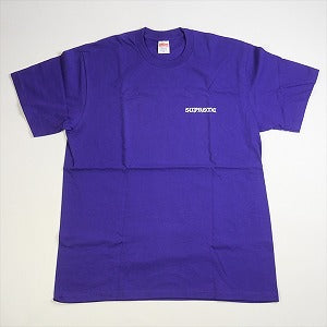 SUPREME シュプリーム 23AW Worship Tee Purple Tシャツ 紫 Size 【S】 【新古品・未使用品】 20774965