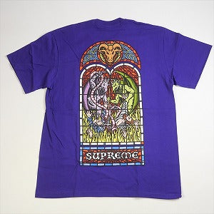 SUPREME シュプリーム 23AW Worship Tee Purple Tシャツ 紫 Size 【S