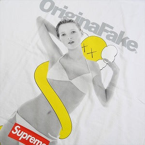 SUPREME シュプリーム ×Original Fake 08SS 代官山10周年記念 Kate Moss Tee White Tシャツ 白 Size 【L】 【新古品・未使用品】 20775084