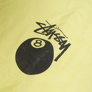 STUSSY ステューシー Billiards Tee Yellow Tシャツ 黄 Size 【M】 【新古品・未使用品】 20775123