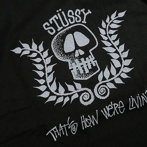STUSSY ステューシー Skull L/S Tee Black ロンT 黒 Size 【M】 【新古品・未使用品】 20775128【SALE】