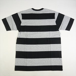 SUPREME シュプリーム 12SS Striped Pocket Tee Black/Gray Tシャツ 黒 Size 【M】 【中古品-非常に良い】 20775152