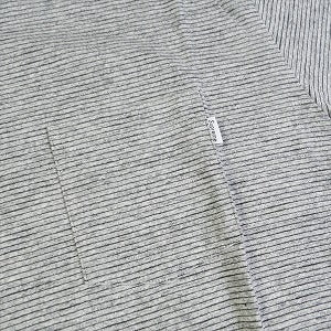 SUPREME シュプリーム Striped Pocket Tee Black/Gray Tシャツ 灰 Size 【M】 【中古品-良い】 20775157