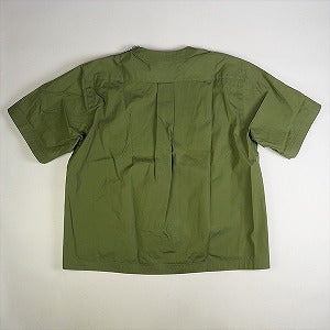 sacai サカイ ミリタリープルオーバーショートスリーブシャツ 20-02216M 緑 Size 【4】 【中古品-良い】 20775930
