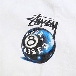 STUSSY ステューシー ×BORN X RAISED 23AW 8 BALL TEE White Tシャツ 白 Size 【L】 【新古品・未使用品】 20775941