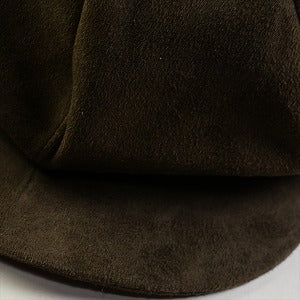 At Last ＆ Co アットラスト/BUTCHER PRODUCTS ブッチャープロダクツ DRESS CAP SUEDE レザーキャスケット 茶 Size 【7】 【中古品-非常に良い】 20776037