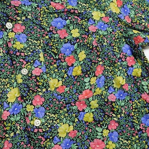 SUPREME シュプリーム 19SS Mini Floral Rayon S/S Shirt Black 半袖シャツ 黒 Size 【S】 【中古品-良い】 20776242