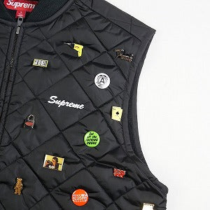 Supreme Pins Quilted Work Vest \