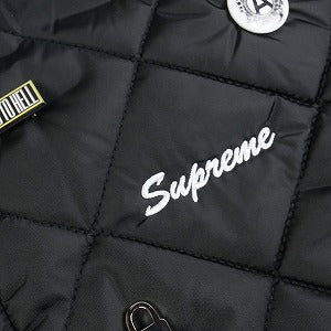 SUPREME シュプリーム 23AW Pins Quilted Work Vest Black ベスト 黒 Size 【S】 【新古品・未使用品】 20776597