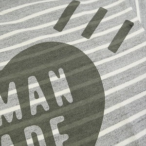 HUMAN MADE ヒューマンメイド 22SS BORDER T-SHIRT Gray Tシャツ 灰 Size 【M】 【新古品・未使用品】 20776705