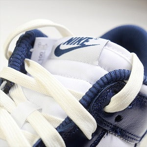 NIKE ナイキ WMNS DUNK LOW PRM Midnight Navy and White FN7197-100 スニーカー 紺 Size 【26.0cm】 【新古品・未使用品】 20776726