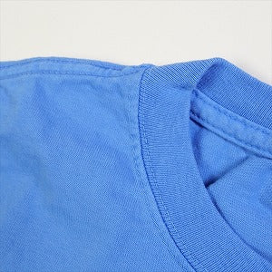 STUSSY ステューシー 23AW SKULL & BONES TEE PIGMENT DYED BLUE Tシャツ 青 Size 【XL】 【新古品・未使用品】 20776857