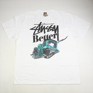 STUSSY ステューシー ×BETTER GIFT SHOP 23AW BUILT BETTER TEE WHITE Tシャツ 白 Size 【XL】 【新古品・未使用品】 20776901