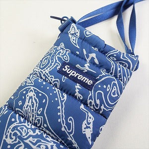SUPREME シュプリーム 22AW Puffer Neck Pouch Blue Paisley ポーチ 紺 Size 【フリー】 【新古品・未使用品】 20777288【SALE】