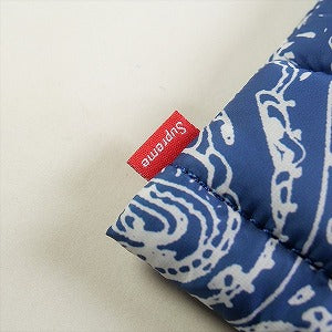SUPREME シュプリーム 22AW Puffer Neck Pouch Blue Paisley ポーチ 紺 Size 【フリー】 【新古品・未使用品】 20777288【SALE】