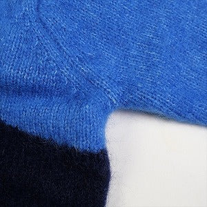 STUSSY ステューシー 23AW DICE FUZZY CREW BLUE ニット 青 Size 【L】 【新古品・未使用品】 20777368