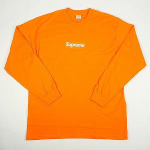 SUPREME シュプリーム 20AW Box Logo L/S Tee Orange ロンT オレンジ