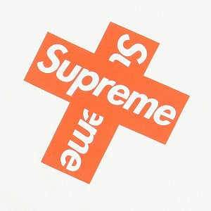 Supreme Cross Box Logo Tee 白 Mサイズ