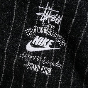 ジョングク新品　Stussy x Nike Striped Wool Jacket XS