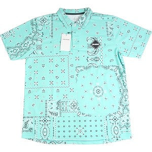 F.C.Real Bristol エフシーリアルブリストル WHOLE PATTERN S/S POLO ポロシャツ 青 Size 【S】 【新古品・未使用品】 20778728