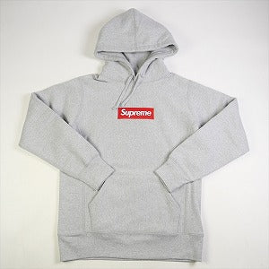 SUPREME シュプリーム 16AW Box Logo Hooded Sweatshirt Gray BOXロゴ ...