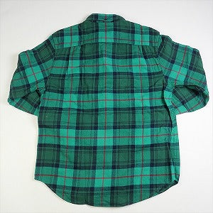 SUPREME シュプリーム 18AW Tartan L/S Flannel Shirt Teal 長袖シャツ 緑 Size 【S】 【中古品-良い】 20779011